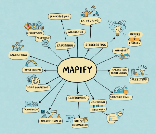 学習・仕事効率の向上に、Mapifyでマインドマップ作成